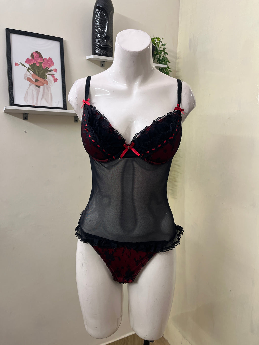 Mesh bodysuit