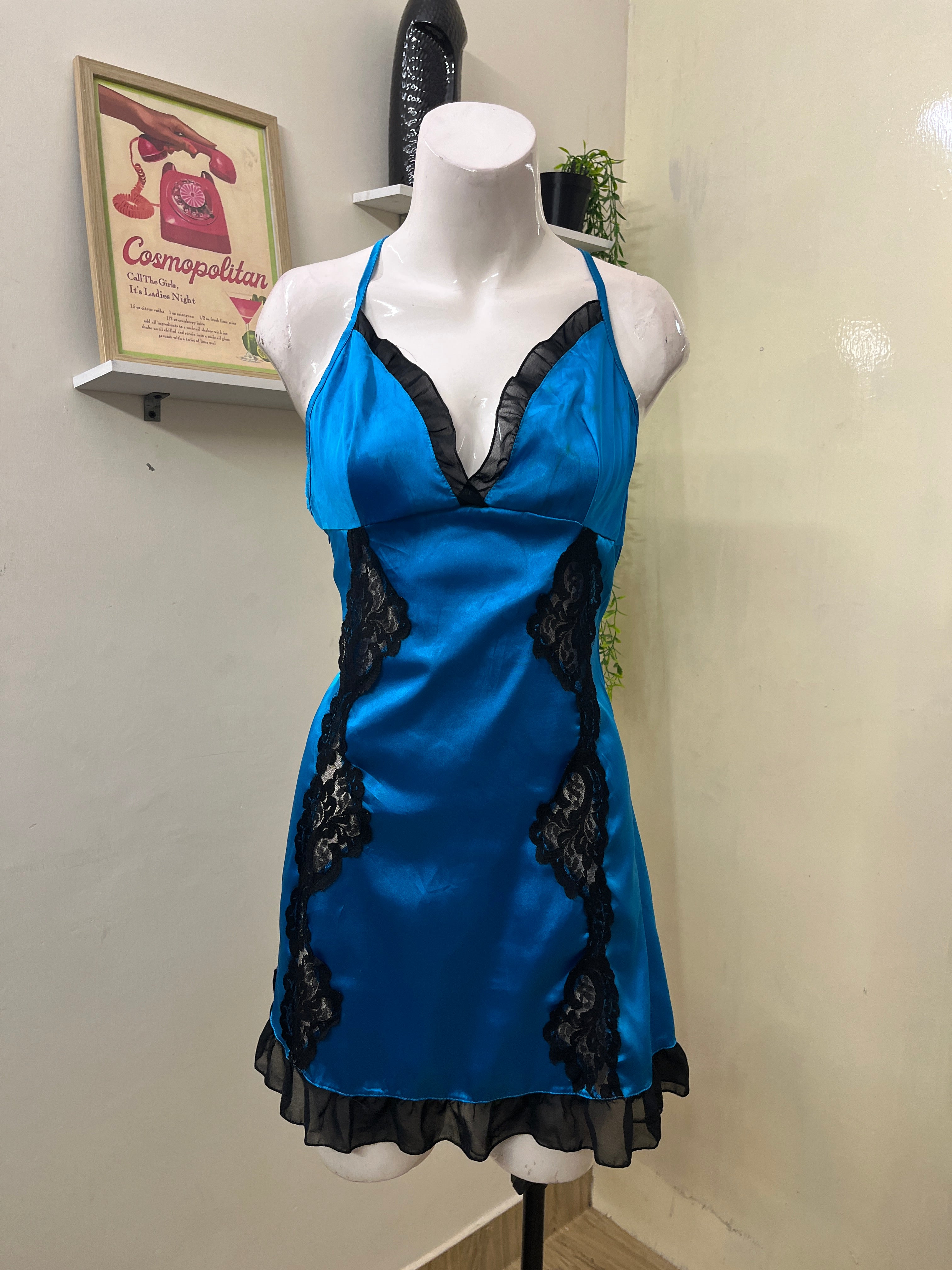 Babydoll slip dress