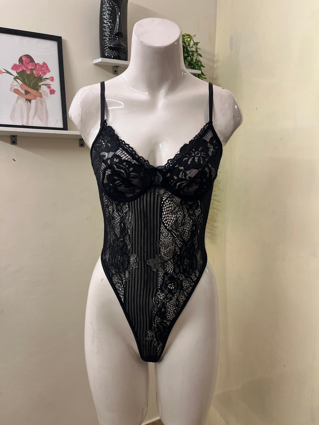 All lace bodysuit