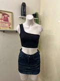 One shoulder top